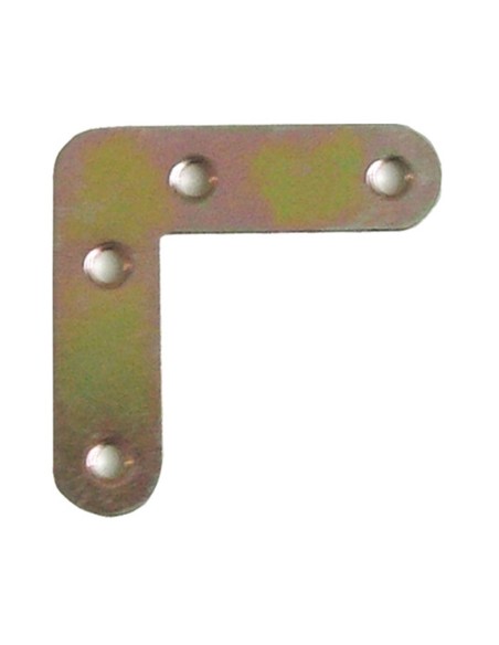 ESCUADRA PLANA. BICROMATADA. 100x100 MM.