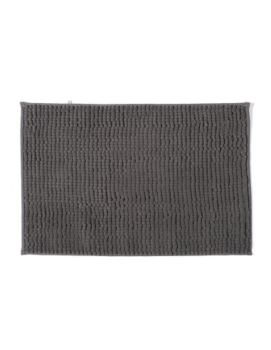 ALFOMBRA BAÑO CHENILLA MICROF.40X60 GRIS