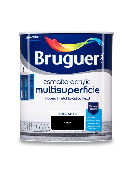 B.ACRYLIC BTE. NEGRO 750 ML