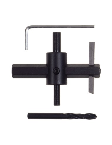 CORTACIRCULOS Ø20/123MM.CON BROCA HSS Ø6