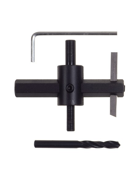 CORTACIRCULOS Ø20/123MM.CON BROCA HSS Ø6