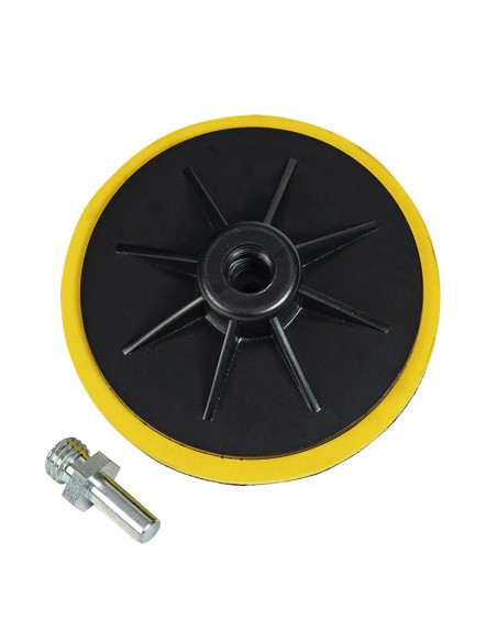 PLATO AUTOGRIP 115MM. M14 INCLUY.EJE Ø10