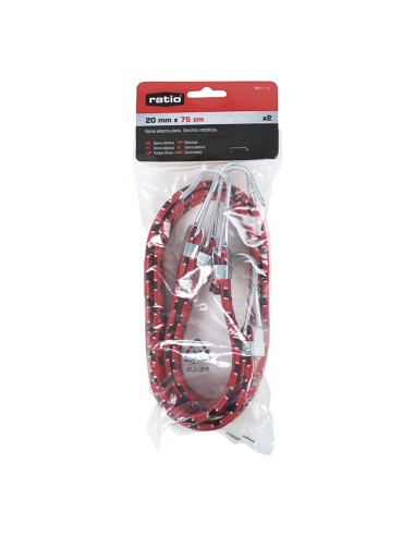 GOMA ELASTICA PLANA 150 CM  2 UND RATIO
