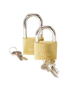 CANDADO TIFON 40MM LLAVES IGUALES