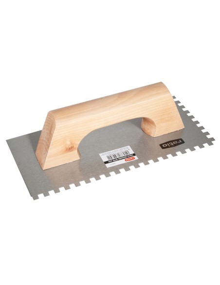 LLANA RECTANGULAR DENTADA 130X270MM.