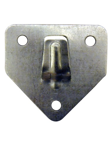 PLACA COLGADOR EXTINTOR ZINCADO 70X60MM