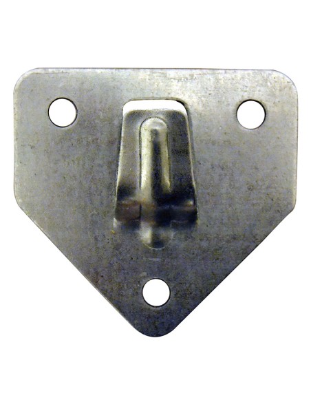 PLACA COLGADOR EXTINTOR ZINCADO 70X60MM