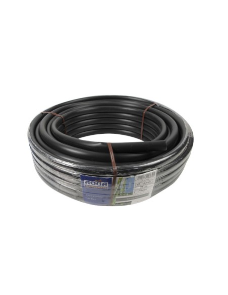 RIEGO GOTEO. TUBERÍA 16MMX25M. NEGRO