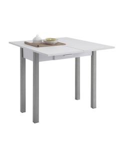MESA COCINA  LIBRO. 90X40/80XH76 CM. BL