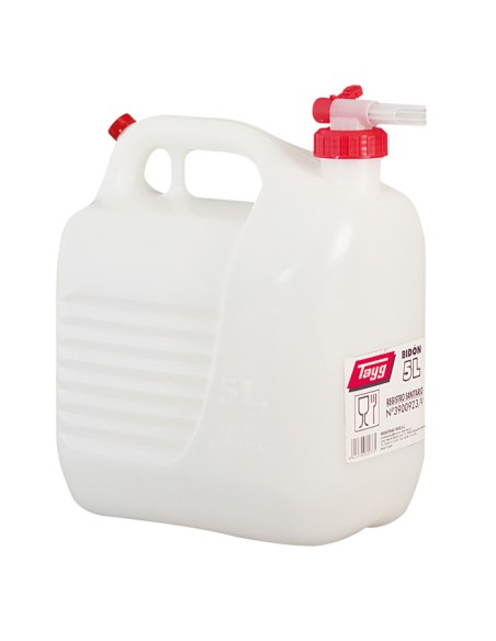 BIDON ALIMENTARIO 20 L. TAPON/GRIFO TAYG