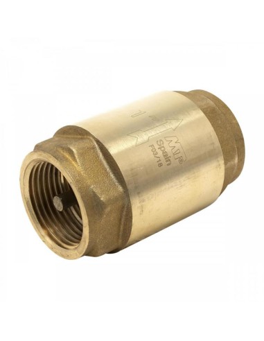 VALV RET LIGERA OBTURADOR METAL HH 3/4"