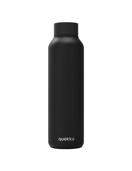 QUOKKA BOTELLA INOX. SOLID JET BLACK 630