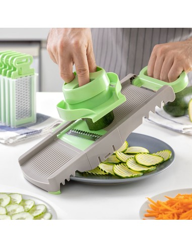 MANDOLINA RALLADOR PLEGABLE 6 EN 1