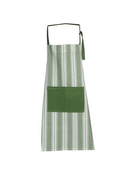 SERIE TEXTILE VERDE. DELANTAL