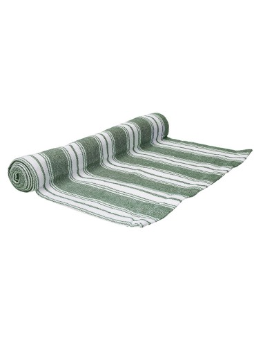 SERIE TEXTILE VERDE. CAMINO MESA 40X140
