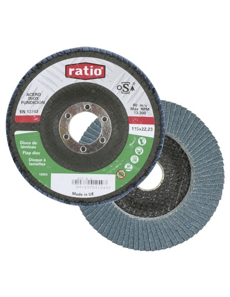DISCO LAMINA ZIRCONIO Z40/115 RATIO