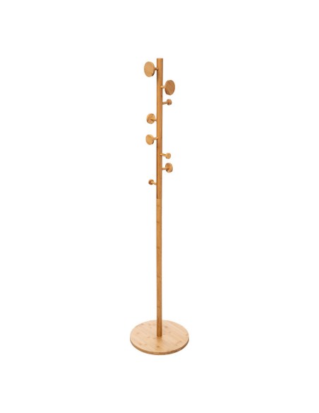 PERCHERO 38XH.175 CM. 8 POMOS BAMBU