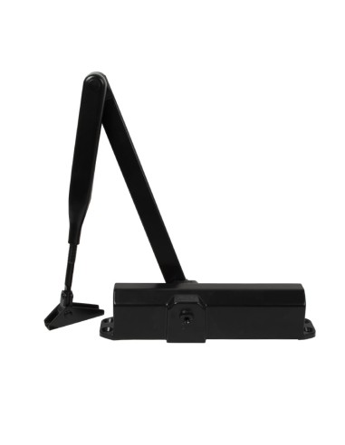 CIERRAPUERTAS TS COMPACT. NEGRO.