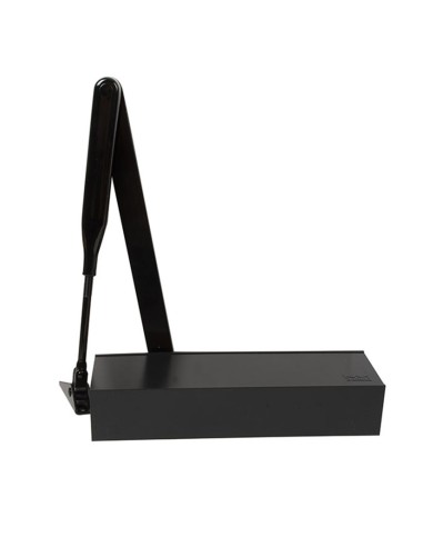 CIERRAPUERTAS TS71. BRAZO RETEN. NEGRO