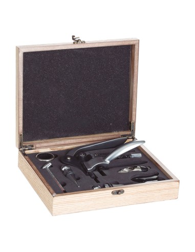 ESTUCHE REGALO 9 PZAS. VINO