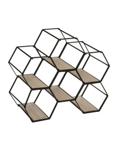 BOTELLERO HEXAGONAL 6 BOTELLAS
