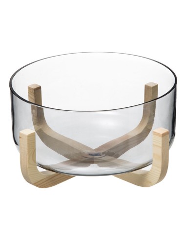 ENSALADERA CRISTAL C/BASE 24 CM.