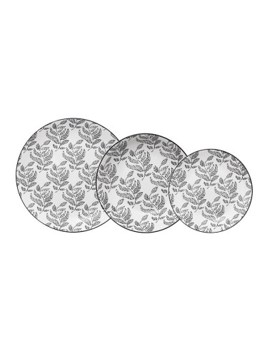 VAJILLA PORCELANA EVA 18 PZAS.