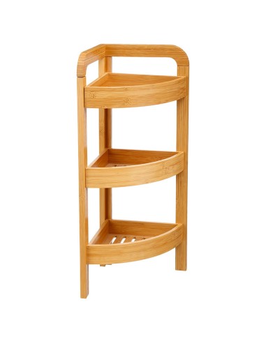 ESTANTERIA RINCONERA AUX. BAMBU 3 EST.