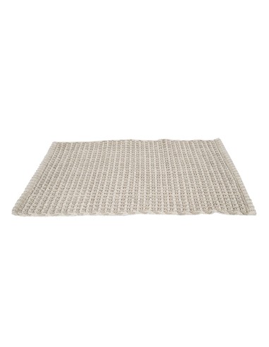 ALFOMBRA ALGODON TRENZADO 50X90CM. TOPO