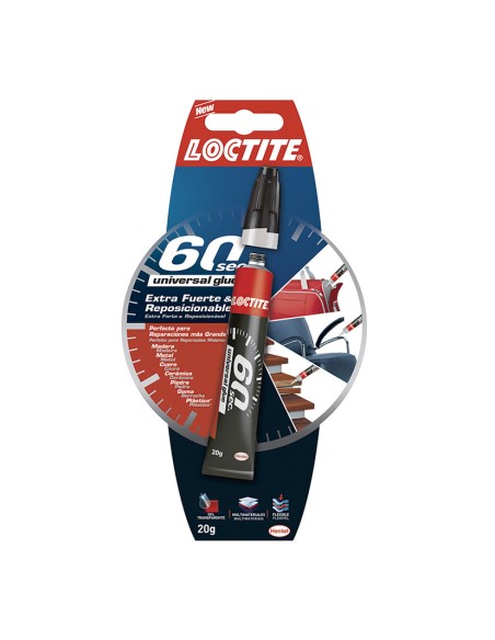 ADHESIVO UNIVERSAL LOCTITE 60 SEC.