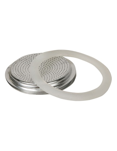 CAFETERA A. INOX. REC. FILTRO+JUNTA 6 T