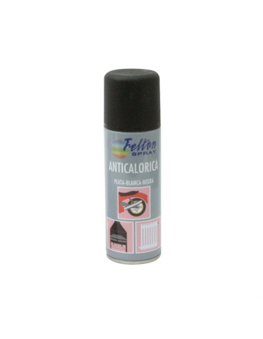 PINTURA SPRAY PEQ.ANTICALOR. NEGRA