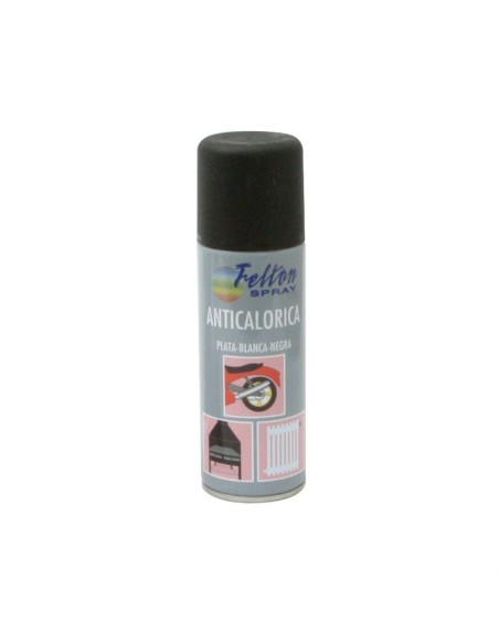 PINTURA SPRAY PEQ.ANTICALOR. NEGRA