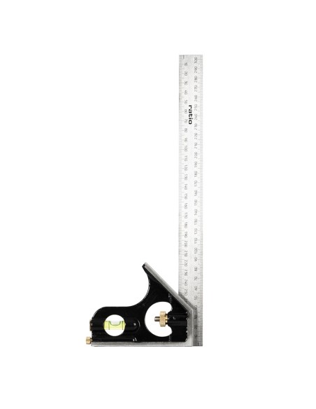 ESCUADRA COMBINADA 30CM.RATIO