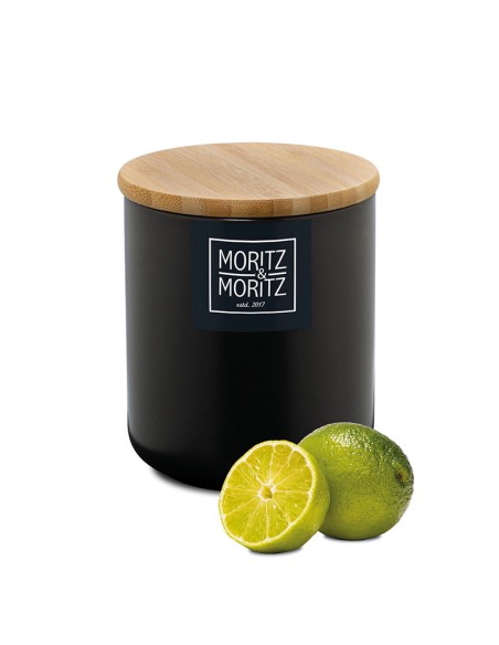TARRO CERAM. NEGRO 600ML MORITZ&MORITZ