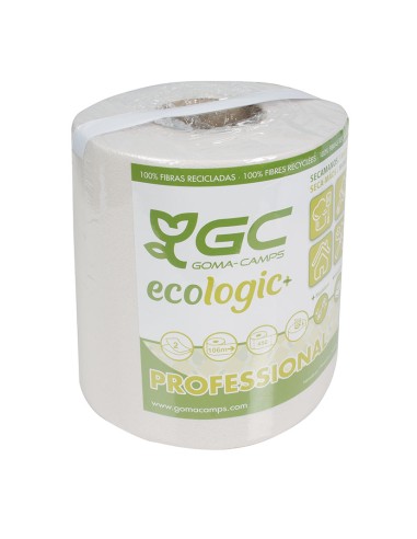 PAPEL SECAMANOS RECICLADO 2CAPAS 450 USO