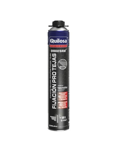 ESPUMA POLIURETANO P/TEJAS 750 ML. GRIS