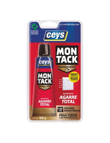 MONTACK AGARRE INMEDIATO BLISTER 100 GR.