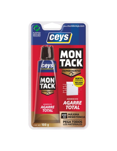 MONTACK AGARRE INMEDIATO BLISTER 100 GR.