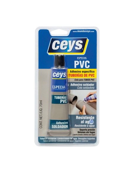 ADHESIVO SOLDAR TUBERIAS PVC CEYS