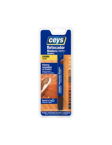 RETOCADOR DE MADERA CAOBA CEYS