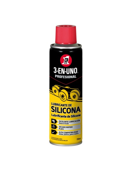 LUBRICANTE DE SILICONA 3EN1 250 ML