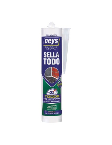 SILICONA SELLATODO NEUTRA. 280 ML. BL