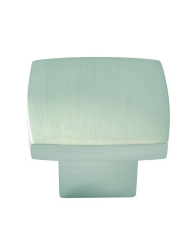POMO 25X25 MM NIQUEL CEPILLADO