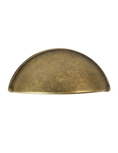 POMO CONCHA 64MM BRONCE ENVEJECIDO