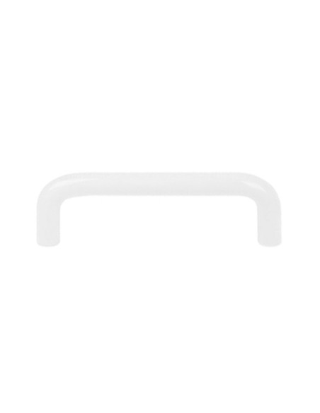 TIRADOR ABS 96MM BLANCO BRILLO