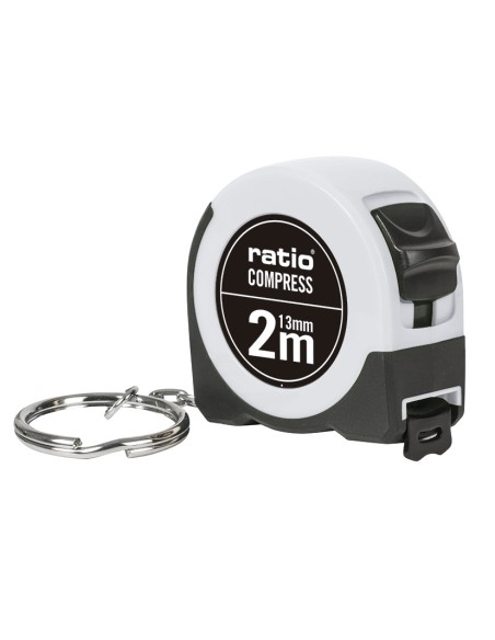 FLEXOMETRO LLAVERO CINTA 13/2 MTS.RATIO