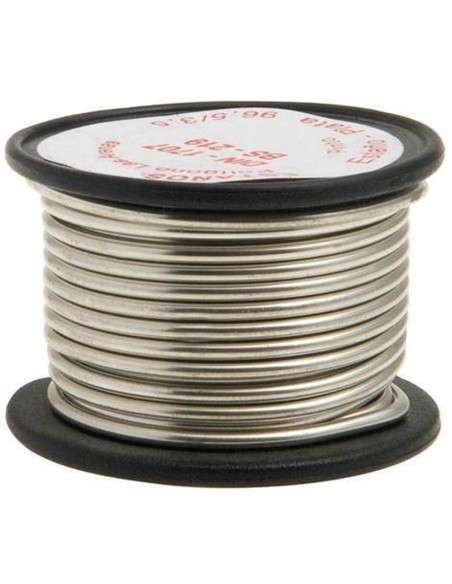ESTAÑO TIPO PLATA  6% 2 MM 250 GR