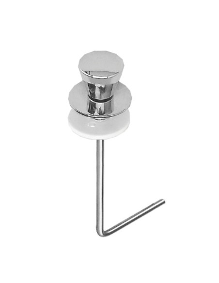 TIRADOR VERTICAL UNIVERSAL CURVO LATÓN