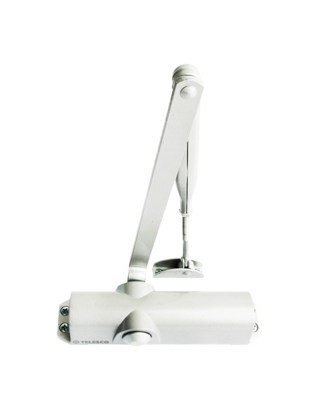 CIERRAPUERTAS DELTA 1800 RETENEDOR. BLCO